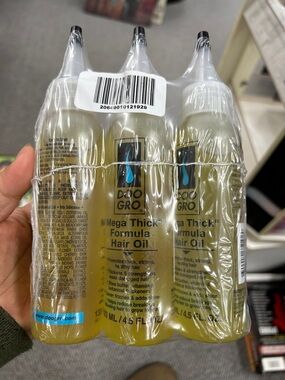 adidas Doo Gro Mega Thick Formula Hair Oil - Yellow (3-Pack)